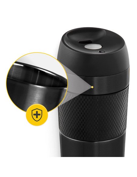 4FIZJO Mountain Goat TRAVEL Thermal Mug 450 ml - Hot up to 12 h