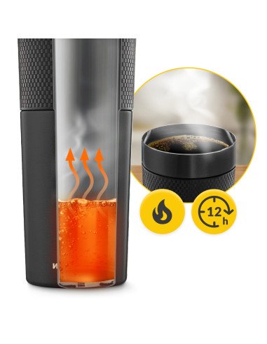 4FIZJO Mountain Goat TRAVEL Thermal Mug 450 ml - Hot up to 12 h