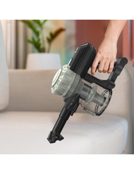 Belaidis dulkių siurblys Livoo DOH138V 150W 10 kPa HEPA žalias