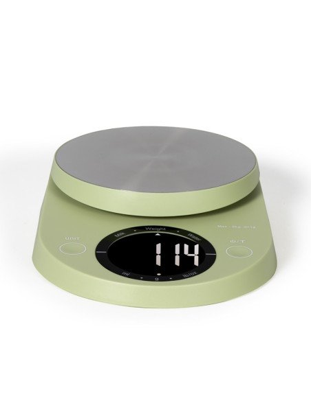 Livoo DOM493M Digital Kitchen Scale 5 kg 1 g Backlit LCD Matcha