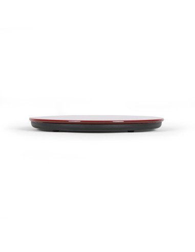 Livoo DOM494R Slim Kitchen Scale 5 kg Glass Platform LCD Red