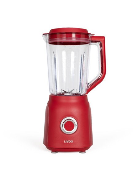 Blenderis Livoo DOP242R 1,5 l 500 W su turbo funkcija, raudonas