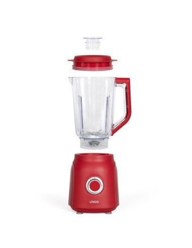 Livoo DOP242R Blender 1.5 L 500 W 2 Speeds Turbo Red