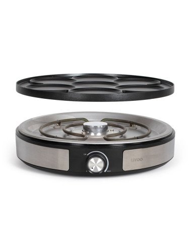 Blynų keptuvė Livoo DOP247 1500 W dvipusė kaitplokštė, juoda