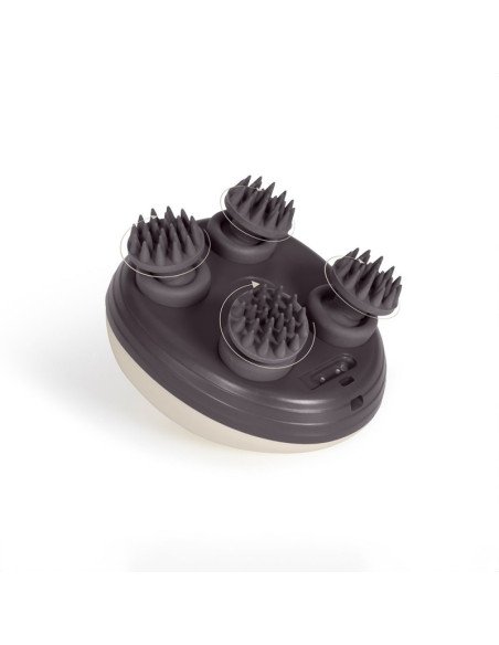 Livoo DOS202 Head and Scalp Massager 4 Heads 3 Modes IPX4 Beige