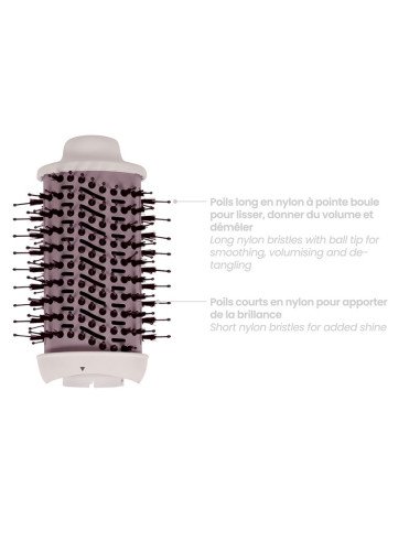 Livoo DOS211 Hot Air Styling Brush 2 in 1 1200W Violet
