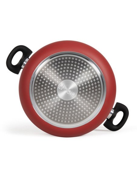 Livoo MEP151R Premier Chef Casserole 28 cm Non-Stick Red