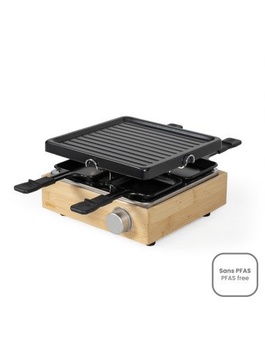 Raclette grilis Livoo DOC311 4 asmenims 800 W, juodas