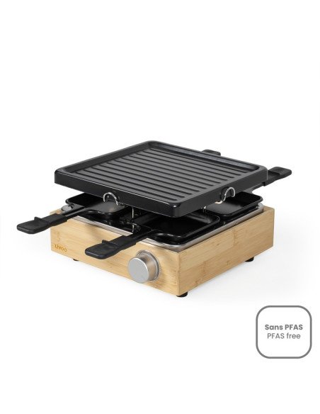 Raclette grilis Livoo DOC311 4 asmenims 800 W, juodas