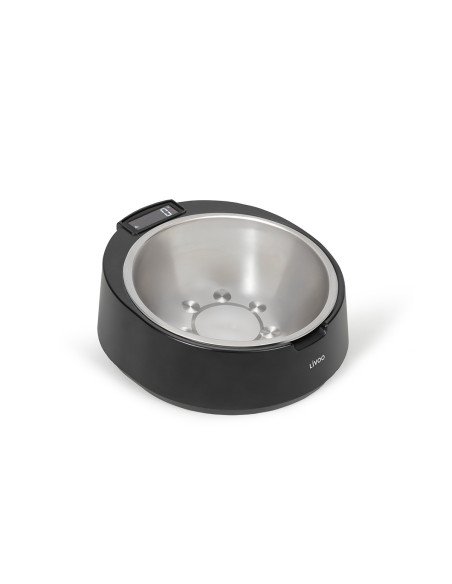 Livoo PET109N Pet Bowl with Scale 800 ml Stainless Steel Black