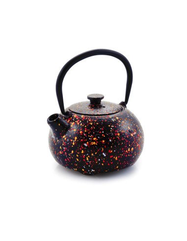 IBILI Graffiti Cast Iron Teapot 0.35 L Black