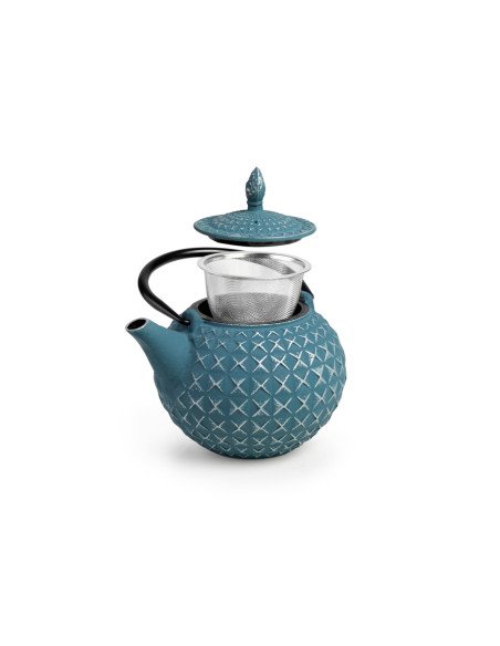 IBILI Daca Cast Iron Teapot 0.85 L Blue – 2