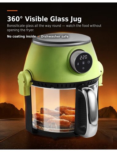 Oro gruzdintuvė FIT2 AF-3L01, 4 l, 1200 W