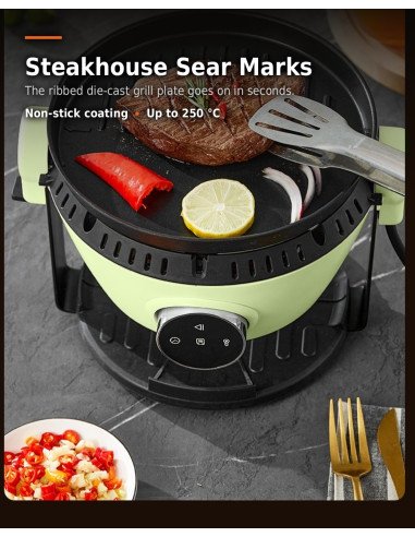 Oro gruzdintuvė FIT2 AF-3L01, 4 l, 1200 W