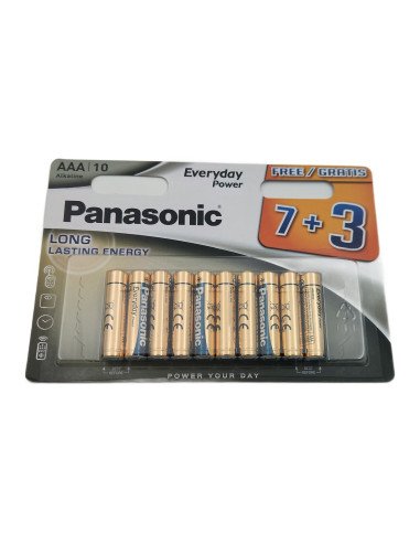 Panasonic Everyday Power AAA LR03 elementai, 10 vnt.