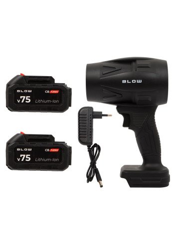 BLOW CB TURBO 21 V cordless blower, 2 batteries, carry case