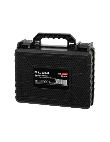 BLOW CB TURBO 21 V cordless blower, 2 batteries, carry case