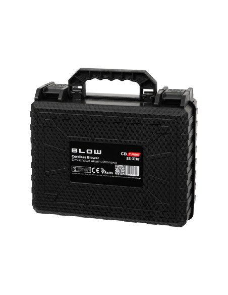 BLOW CB TURBO 21 V cordless blower, 2 batteries, carry case