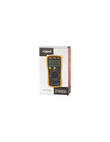 XTREME DT890G digital multimeter with temperature and capacitance