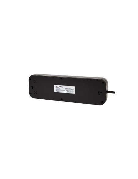 Ilgintuvas BLOW PS-530S, 5 lizdai su jungikliais, 4 × USB, USB-C, 3 m,