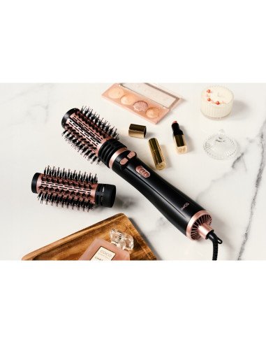 EMAVO Flexistyler rotating hot air brush 1200 W with ionisation, 2 bru