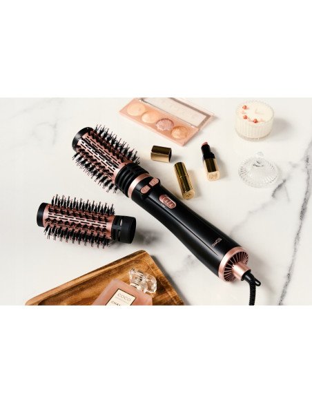 EMAVO Flexistyler rotating hot air brush 1200 W with ionisation, 2 bru