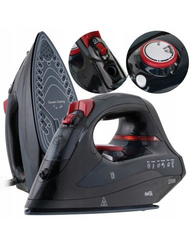 Garinis lygintuvas EMAVO Steam Master 2200 W, keraminis padas