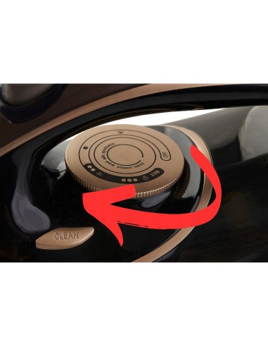 EMAVO Power Steam 3000 W steam iron, ceramic soleplate