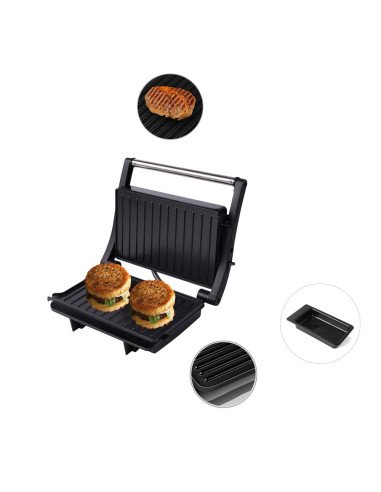 Panini press SL-106, plates and drip tray