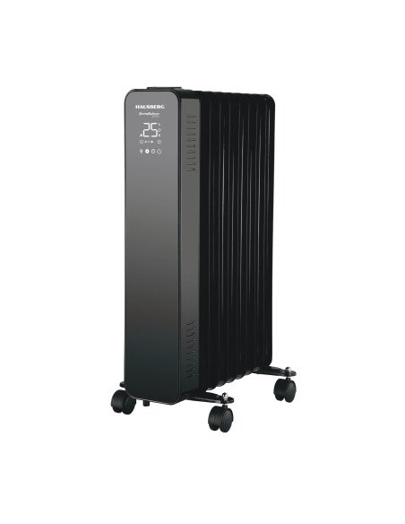 Skaitmeninis alyvinis radiatorius Hausberg HB-8950NG, 9 sekcijos, 2000 W