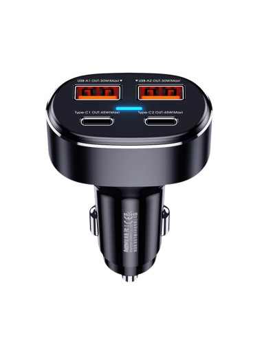 REMAX-Duke-Series-75W-PD-QC-2C-2A-Fast-Car-Charger-RCC329