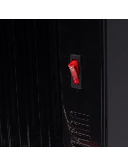 Hausberg HB-8950NG Digital Oil Filled Radiator, 9 Fins, 2000 W