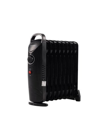 Mini alyvinis radiatorius Hausberg HB-8945NG, 9 sekcijos, 1200 W