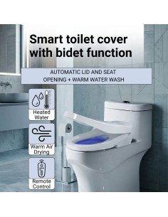FIT2 ASC405-L smart toilet seat with remote control 2