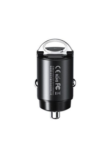 Automobilinis įkroviklis REMAX RCC332 30W PD+QC 2×USB-C, greitas