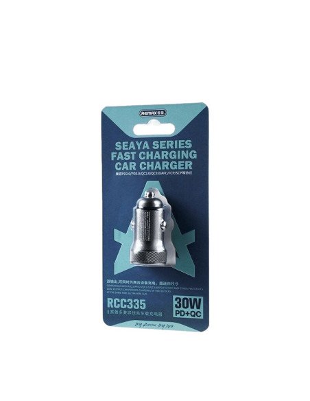 REMAX Fast Car Charger 30W PD+QC USB + USB-C RCC335 Tarnish — view 3