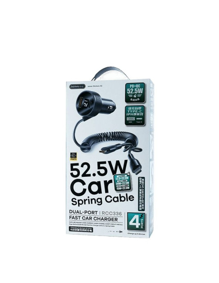 REMAX-Saga-Series-FAST-Car Charger-RCC336-PACKAGE