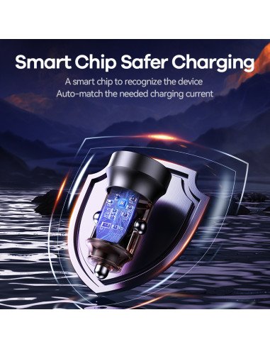 REMAX Fast Car Charger 30W PD+QC Cyberpunk RCC338 — view 6