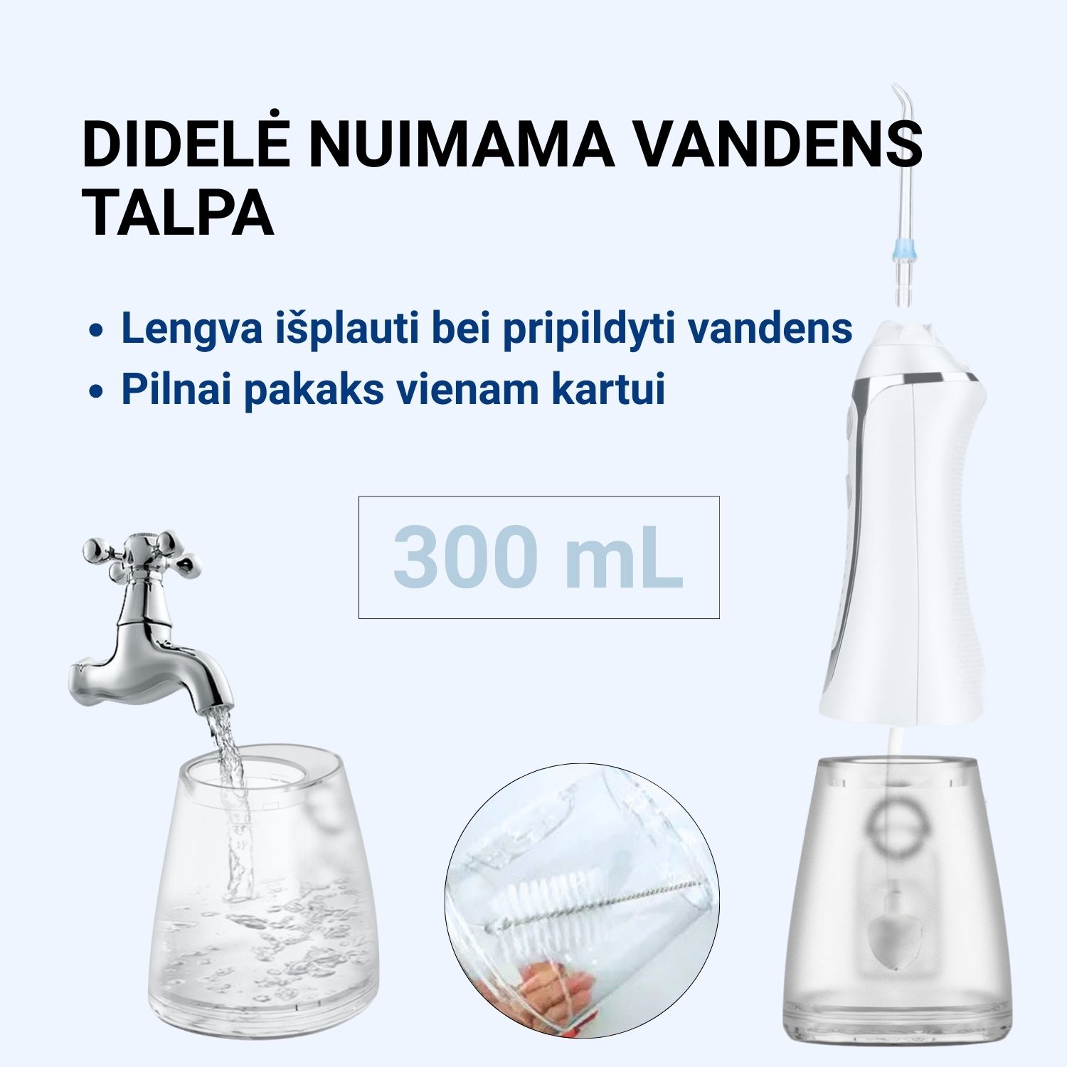 Pagaminta iš maisto klasės, burnai saugių medžiagų
