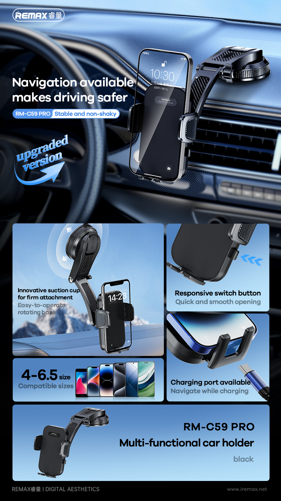 REMAX Car Phone Holder RM-C59 PRO