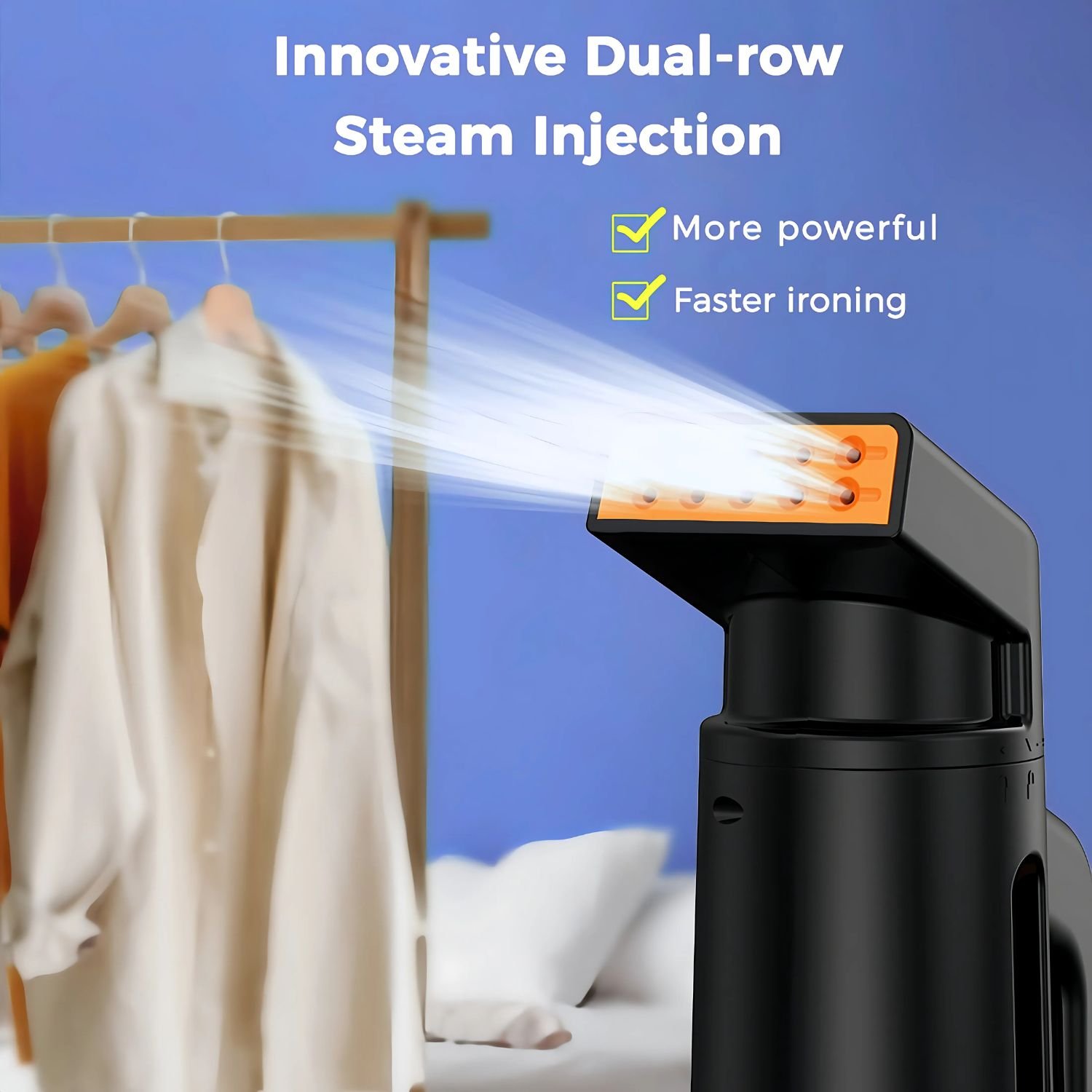 FIT2 Essentials 618 Compact Garment Steamer 700W – 6
