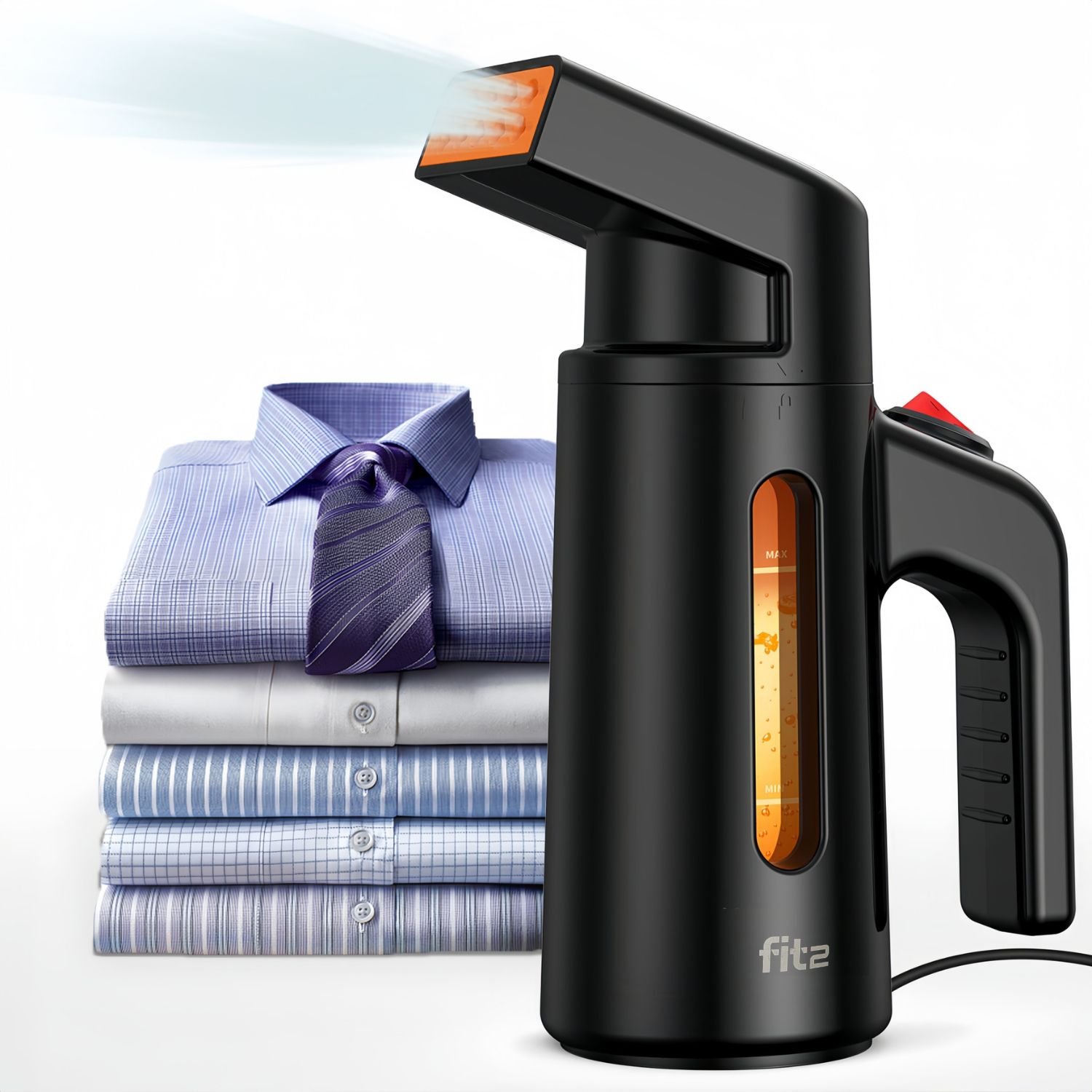 FIT2 Essentials 618 Compact Garment Steamer 700W – 8